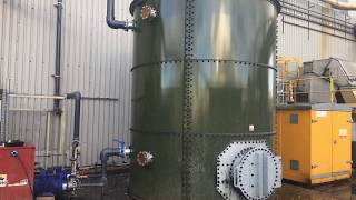 WTDS Disc Press Dewatering DAF Sludge