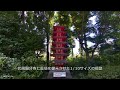 【4K】国分寺・おたかの道湧水園と武蔵国分寺（万葉植物園）（2022年7月24日）