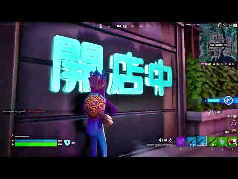 RTX 4080 Test in Fortnite Mega City | 4K Max Settings DLSS Performance Mode | AV1 Recording