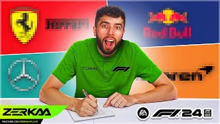 SIGNING FOR MY FIRST F1 TEAM (F1 24 Career Mode #2)