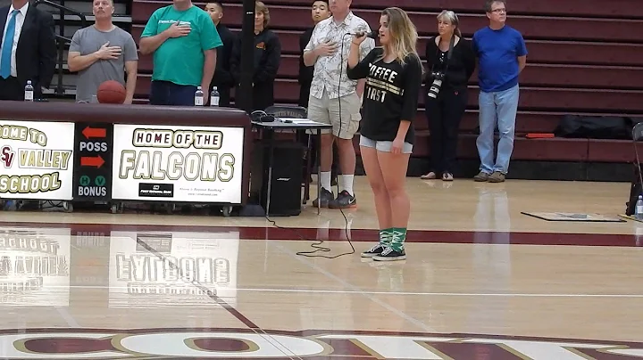 Kara Dorsey National Anthem 3.17.15