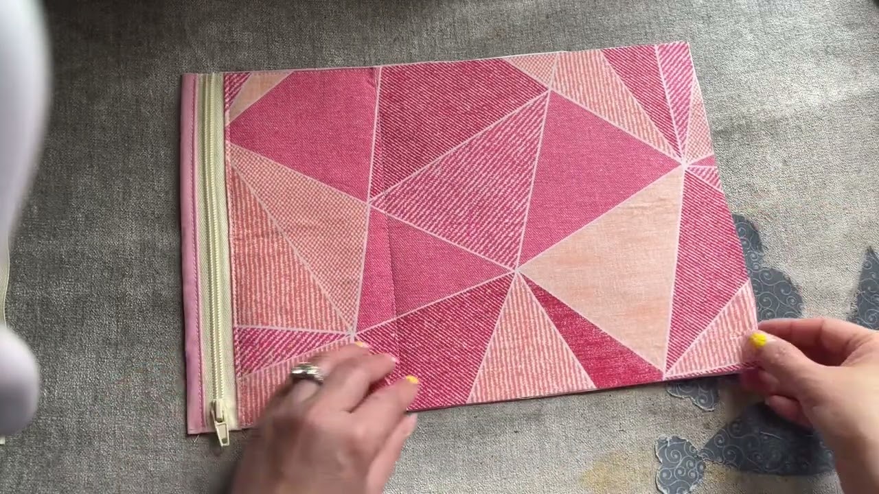 Возможно, вы впервые видите, как сделать/необычный способ сделать большой кошелек/как сшить кошелек