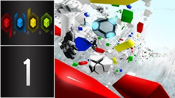 Q.U.B.E. - Walkthrough Part 1 - (PC) [1080p60fps]