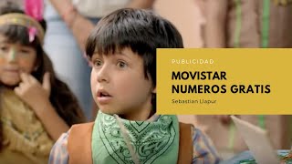 PUBLICIDAD 🎙️  Movistar Numeros Gratis 📱 Sebastián Llapur 🗣️