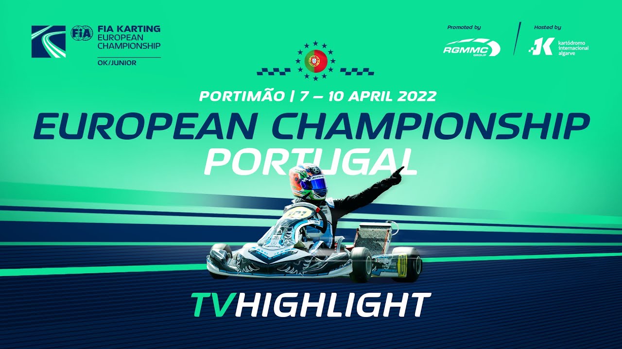 FIA Karting European Championship 2022 Junior / OK, Round 1 Portimao / Portugal