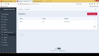 How to migrate Drupal menu to structure or navigation plugin in Craft CMS