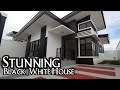 STUNNING BLACK AND WHITE SINGLE STOREY HOUSE || 3BEDROOMS || House Tour || Home Vlog