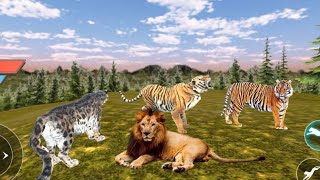 TIGER ATTACK OTHER LIONS - TIGER GAME ANDROID screenshot 3