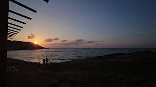 Stunning Sunset at Alagadi Turtle Beach | Cyprus Coastal Beauty