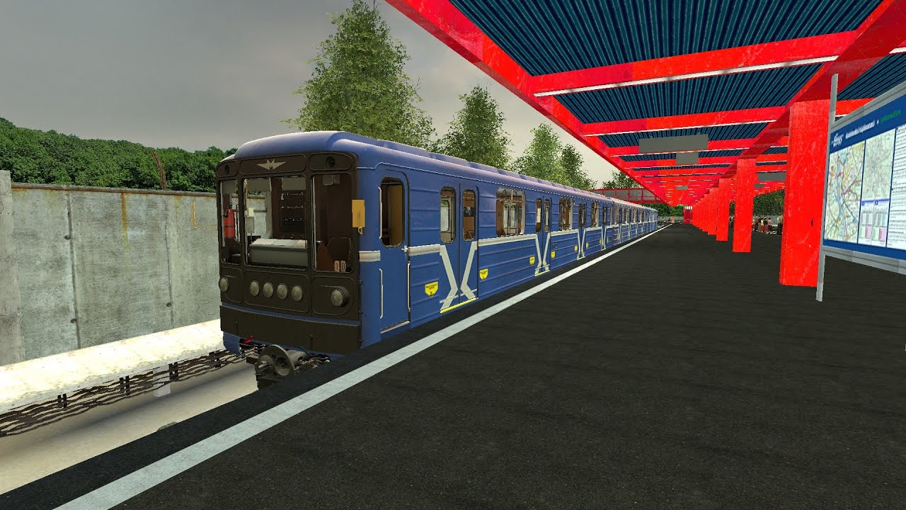 Metrostroi Garry's Mod #17 - 81-717.5M - Budapest metro M3