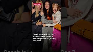 Coach Is Launching a Gen Z-Forward Social Platform Featuring Charli xcx, KiiiKiii, and Mor #shorts