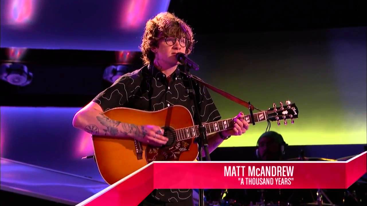 Matt McAndrew - A Thousand Years | The Blind Audition | The Voice 2014