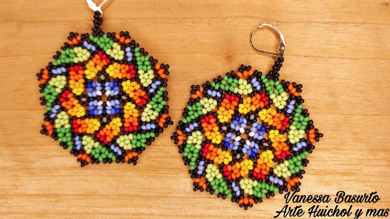 ARETES DE CHAQUIRA/MOSTACILLA PASO A PASO -Vanessa Basurto♥