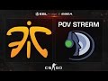 CS:GO - fnatic POV against CLG [Mirage] - ESL ESEA Pro League Finals 2015