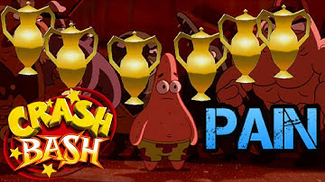 I Got EVERY TROPHY in Crash Bash (8+ Hour Speedrun, feat. Hypnoshark)
