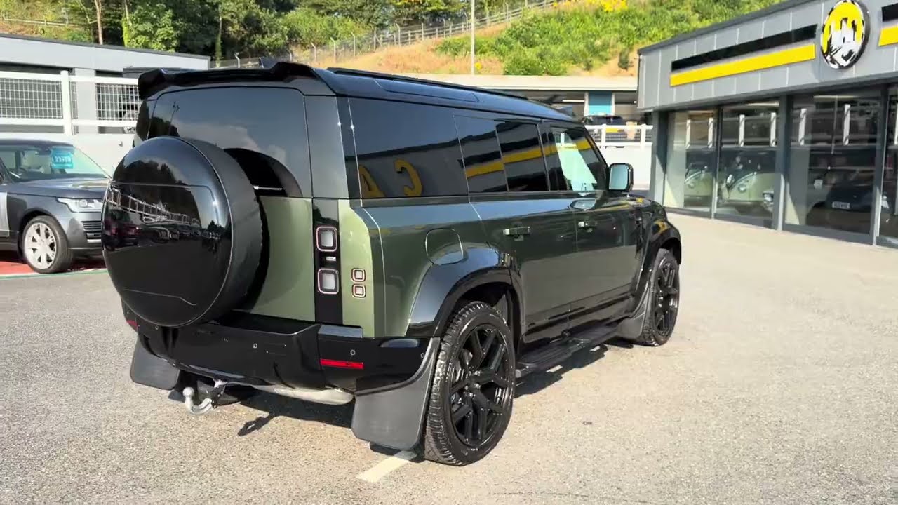 Land Rover Defender 110 OCTA Widetrak D250 HARDTOP Commercial Wide Arch JUMP for sale Castle Motors