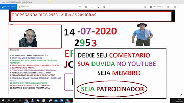PROPAGANDA - DICAS 2953 - WEBDEV - RELATORIOS 1