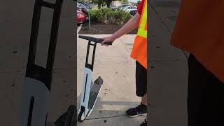 Kid wish he had a Electric Scooter,  so I gave him my Segway🛴
