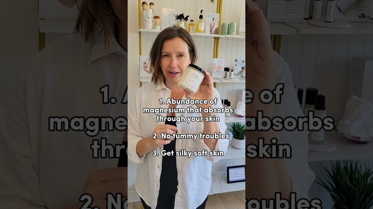 Magnesium Cream to relieve restless cramping legs and sleepless nights. No tummy or skin irritation!