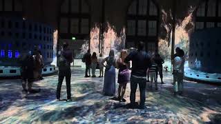 'Currents' Light Show at Niagara Falls 100 year old Power Station 4K