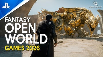 TOP 30 FANTASY OPEN WORLDS in New RPG Games coming in 2026