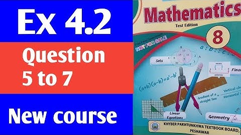 Exercise 4.2 Class 8 Maths New course 2022| Ex 4.2  Square Root New course 2022 kpktb, PTB p-2