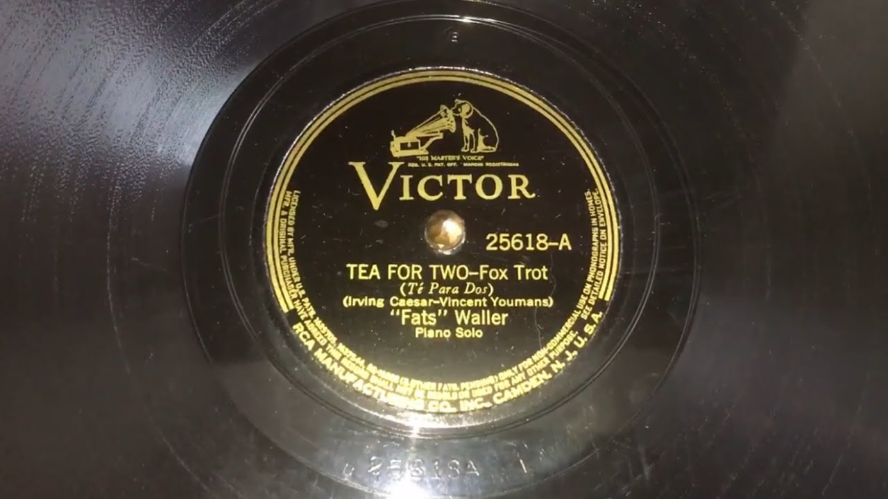 Tea For Two (1937) 'Fats' Waller YouTube