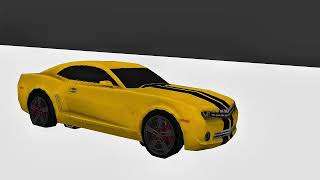 Bumblebee Transform into New Camaro (Prisma 3D)