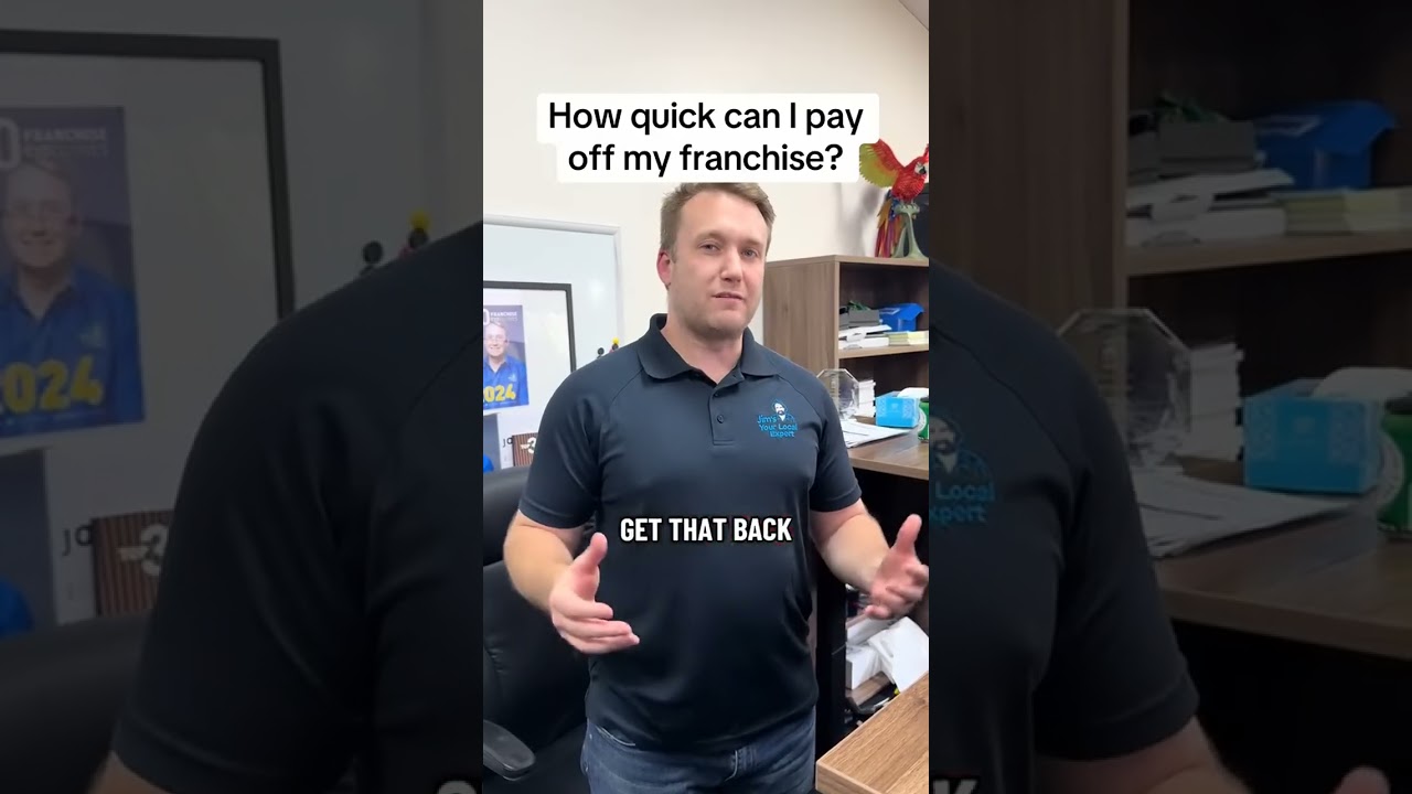 How quick can you pay off a Jim’s franchise? #franchise #franchising #jimsgroup #smallbusiness