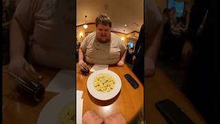 Fat Man Gets Extremely Angry At Olive Garden Server