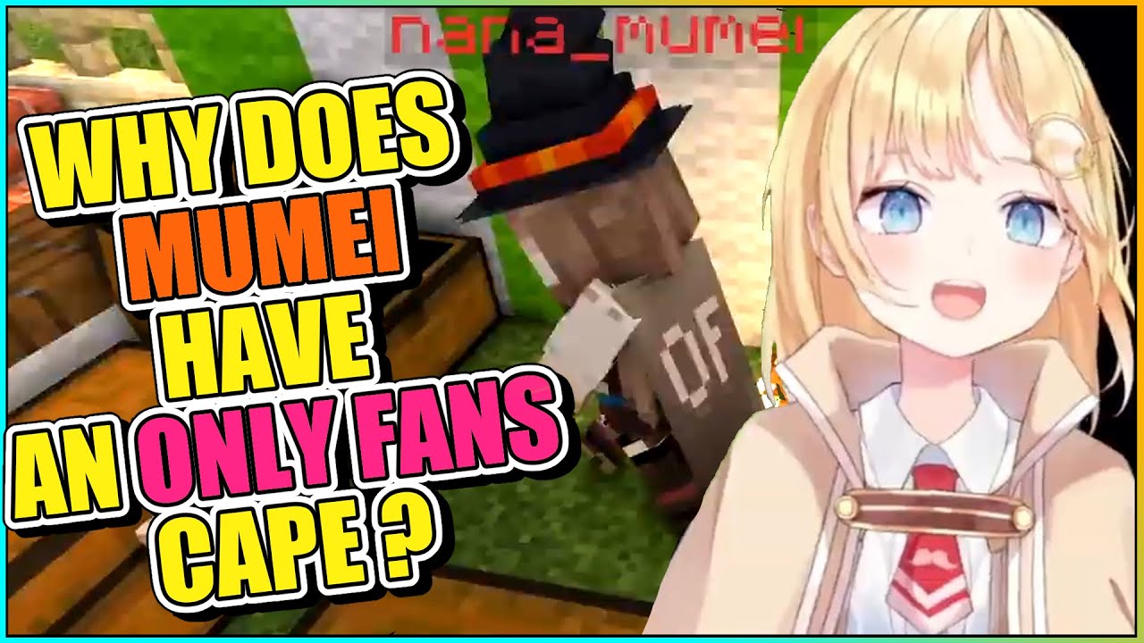 Why does Mumei have an OnlyFans cape ? Ame investigates - YouTube