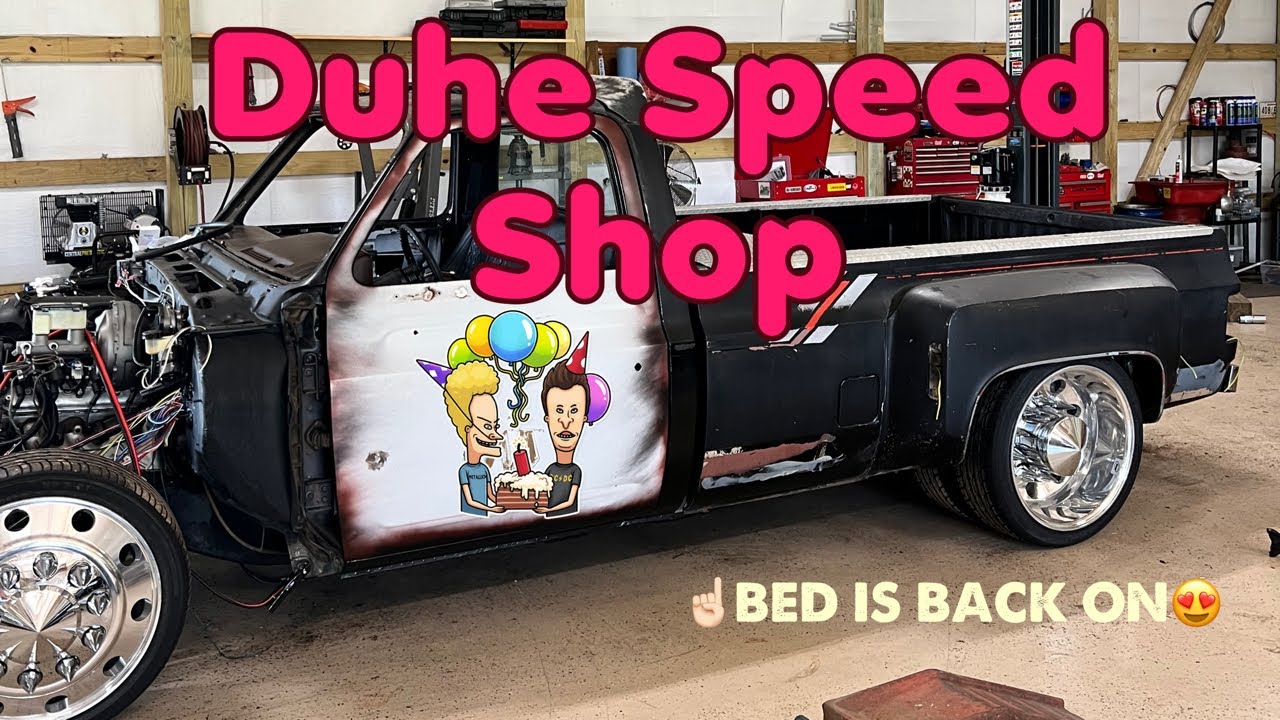 Hot Rod Power Tour 2023: Squarebody Dually build…the bed is back on‼️