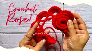The Simplest Crochet Rose Ever | Just Single & Double Crochet screenshot 4