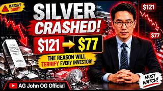 Silver Just Dropped From $121 to $77 and the Reason Should Terrify Every Investor