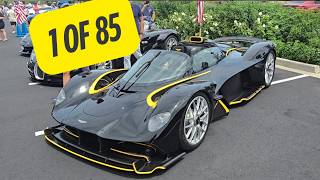 Rare Aston Martin Valkyrie makes the Chiron and Veyron beside it look common