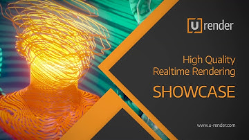 Stripy Head - U-RENDER Real-time Rendering Showcase