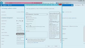 How to install Exchange 2016  Configure-Message Compliance,Part 13