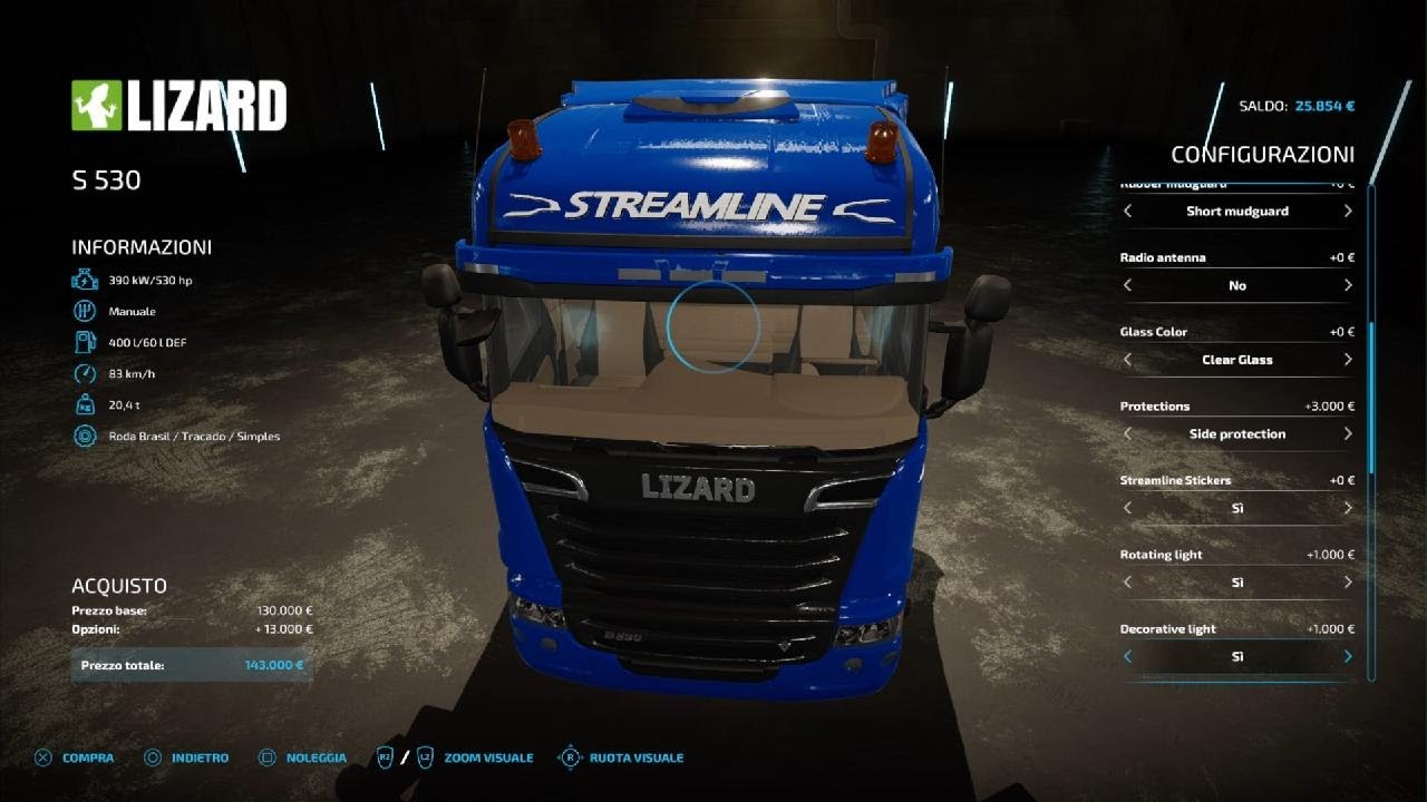 Farming Simulator 22 Test Mod Lizard Streamline.