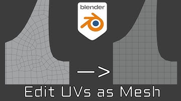 Editing UVs with Modeling tools in Blender