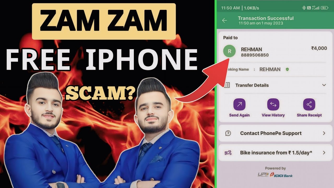  free iphone scam unveiling the zam zam electronic scam youtube