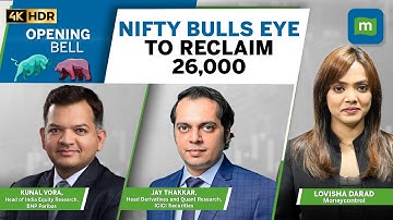 Live: Can Nifty extend gains and reclaim 26,000? | Opening Bell