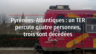 Pyrénées-Atlantiques : un TER percute quatre personnes, trois sont décédées