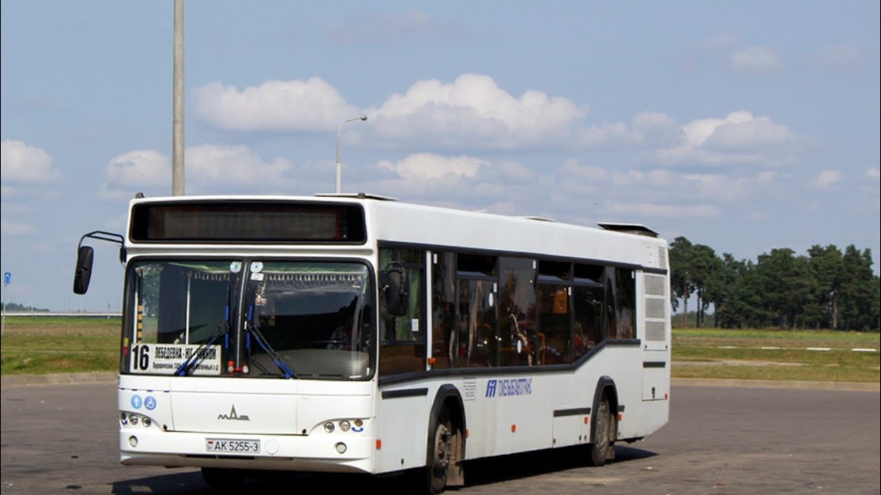 мАз 103.485// АК 5255 - 3// 25 маршрут// Жлобин