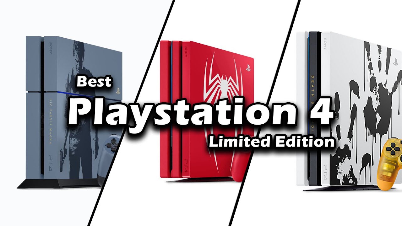 Best PlayStation Limited Consoles PS4 Limited Editions - YouTube