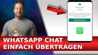 WHATSAPP CHAT EXPORTIEREN 🆗 Chatverlauf backup archivieren  und auf neues Android Handy übertragen