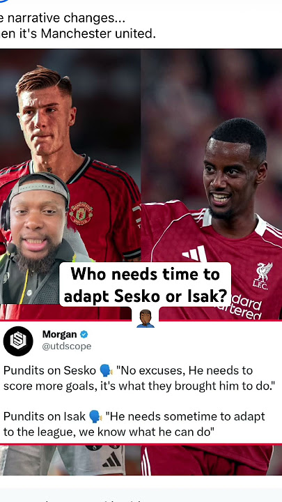 THE AGENDA MEDIA!😡 #mufc #shortsfeed #sesko #isak #liverpoolfc #soccerfans #footballfans #fypシ #fyp
