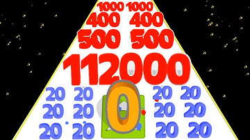 Satisfying mobile game/ Number Master: Run and Merge - number run 3d gameplay Mex level part 18