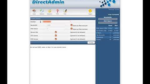 DirectAdmin - How to add new domain?