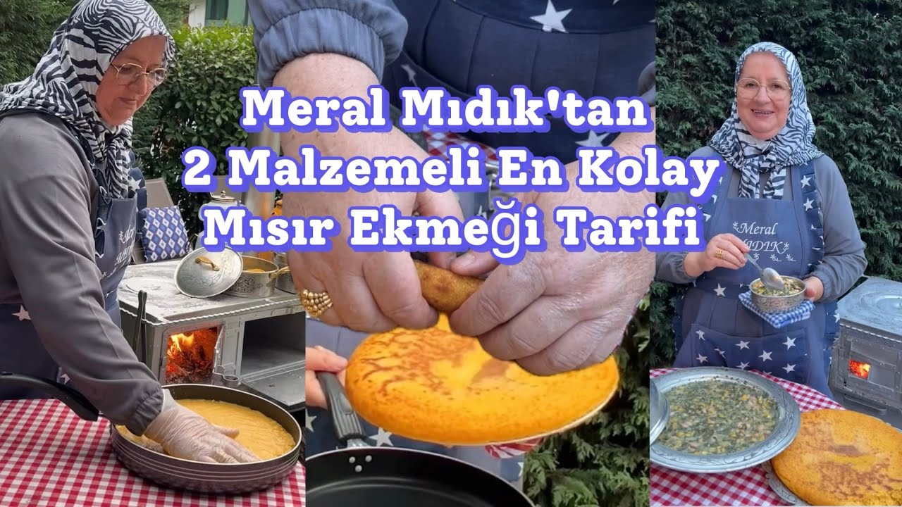 2 Malzemeli En Pratik Mısır Ekmeği Tarifi 2 Malzemeli En Pratik Mısır Ekmeği Tarifi