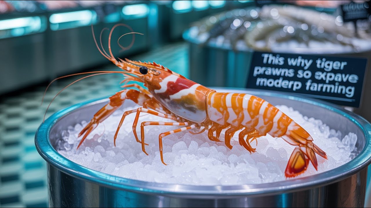 This is Why Tiger Prawns are So Expensive Modern Shrimp Farming